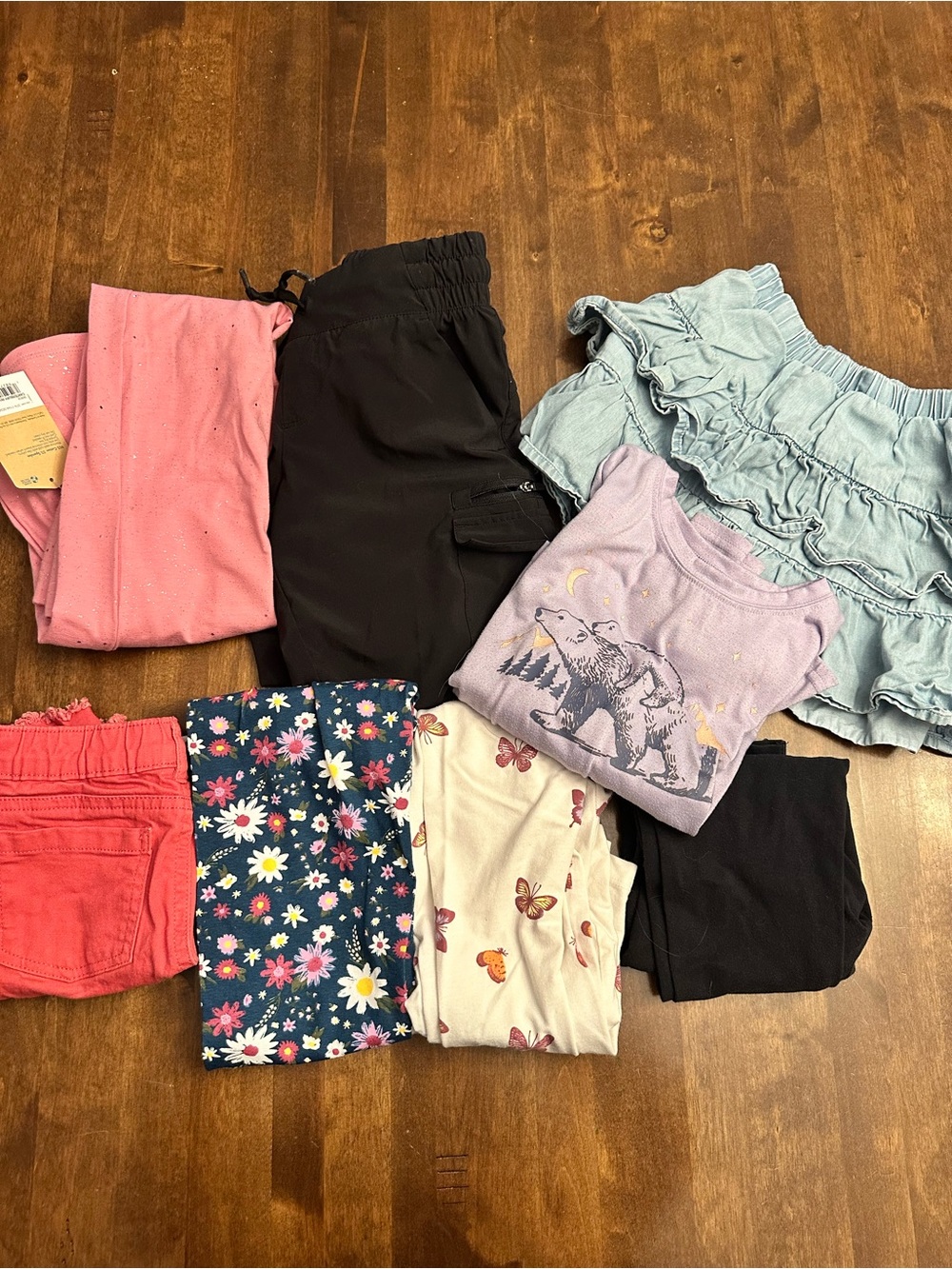 Girls Size 6 / 7 Bundle Lot Shorts Pants Skirt Random Collection 💕